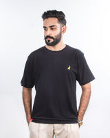 Mens T Shirts | Black Basic Tee - Solero 1