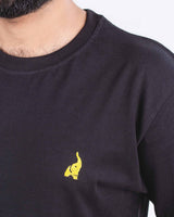 Mens T Shirts | Black Basic Tee - Solero 4