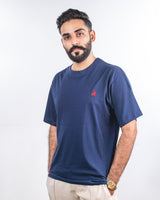 Mens T Shirts | Navy Basic Tee - Solero 1