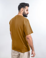 Mens T Shirts | Brown Basic Tee - Solero 4