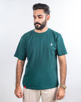 Mens T Shirts | Green Basic Tee - Solero 1