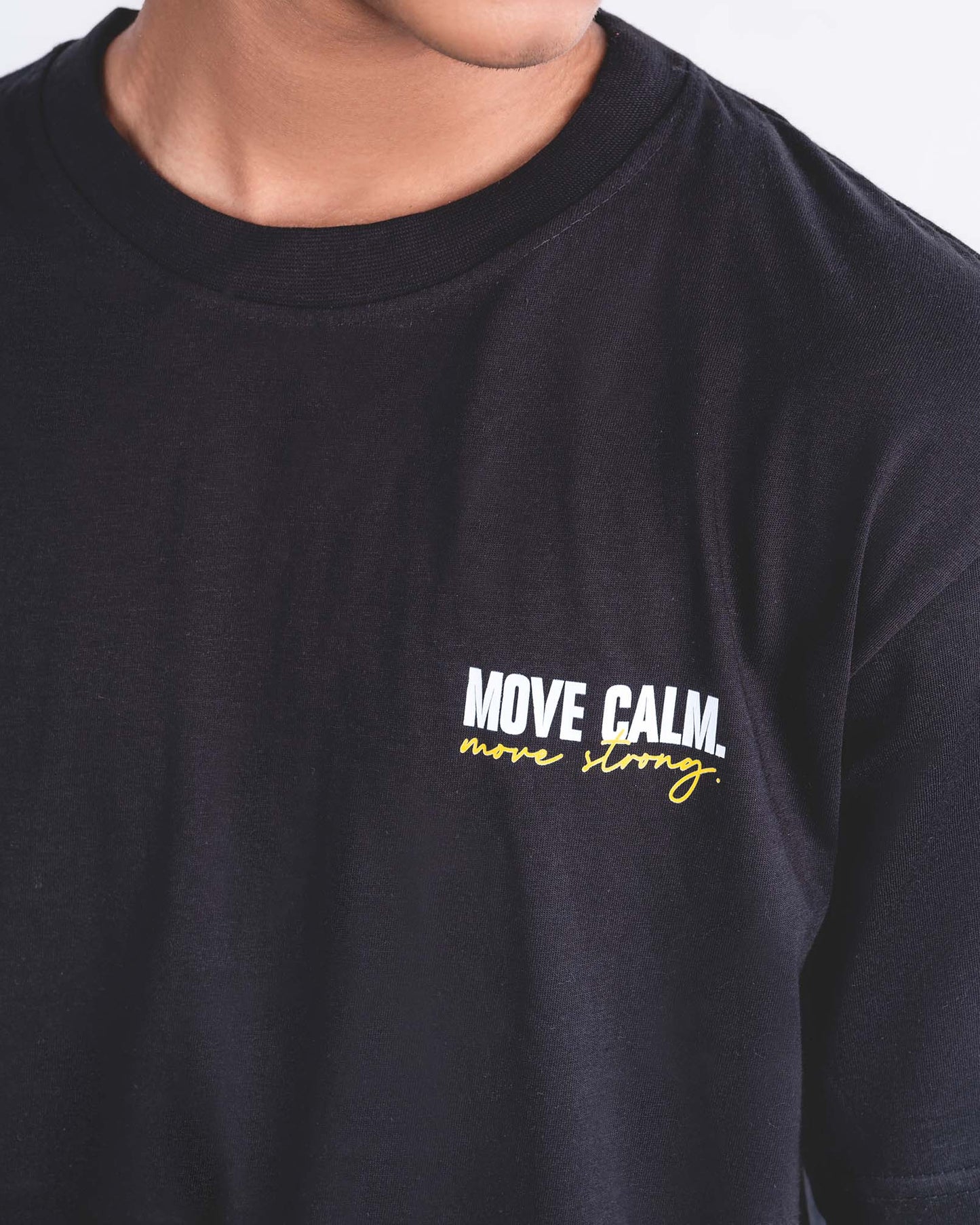Graphic T Shirt | Move Calm Astronaut Tee 4