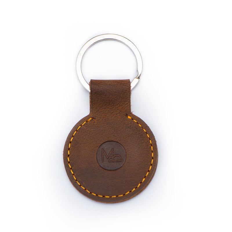 Orbit Leather Keyring
