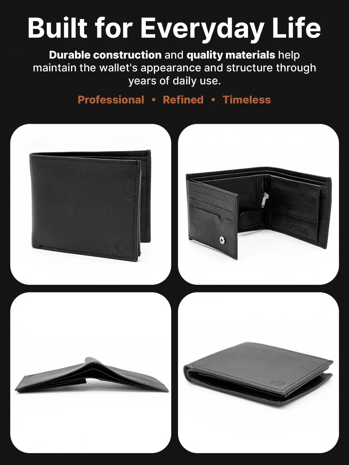Mens Wallet - Sensei - Leather Wallet