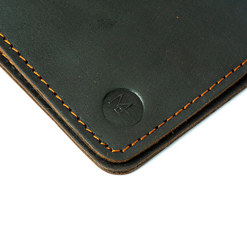 Paramount - Black - Leather Coat Wallet