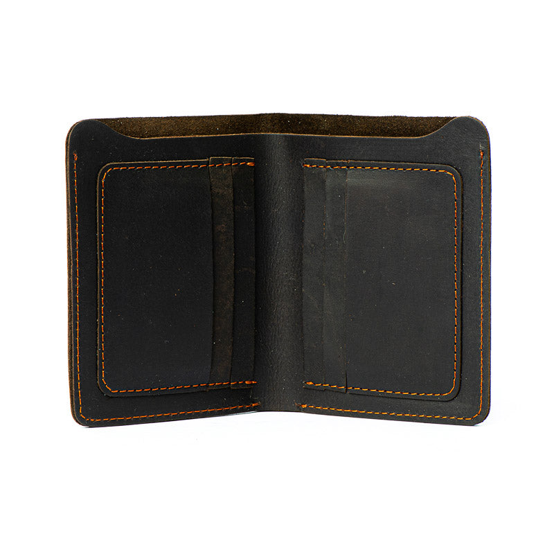 Paramount - Black - Leather Coat Wallet