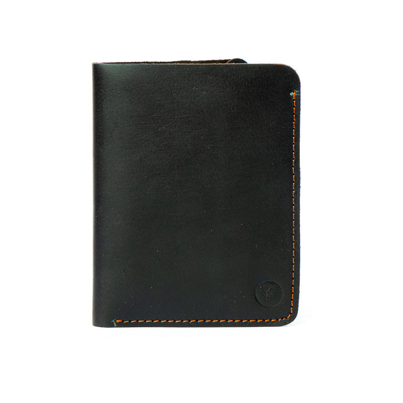 Paramount - Black - Leather Coat Wallet