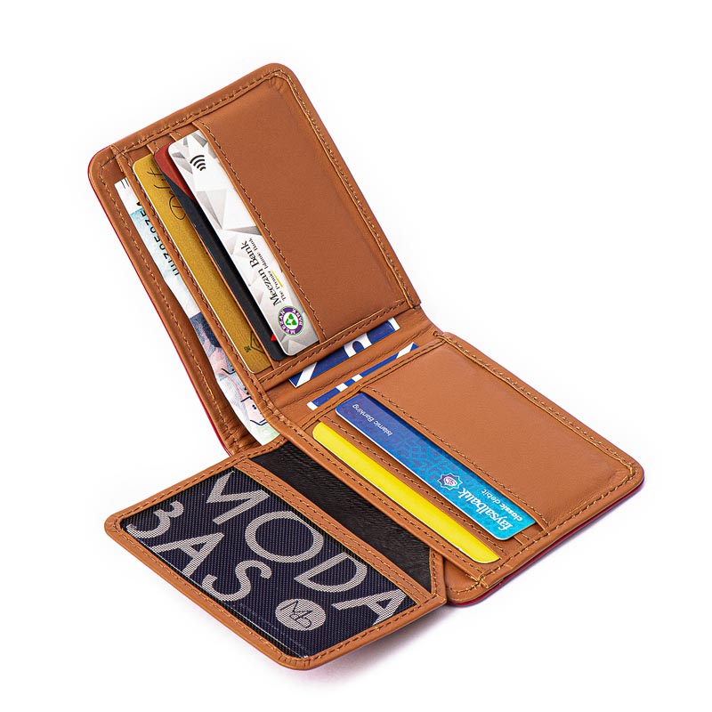 Debonair - Cinnamon - Leather Wallet