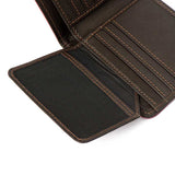 Debonair - Coffee Bean - Leather Wallet