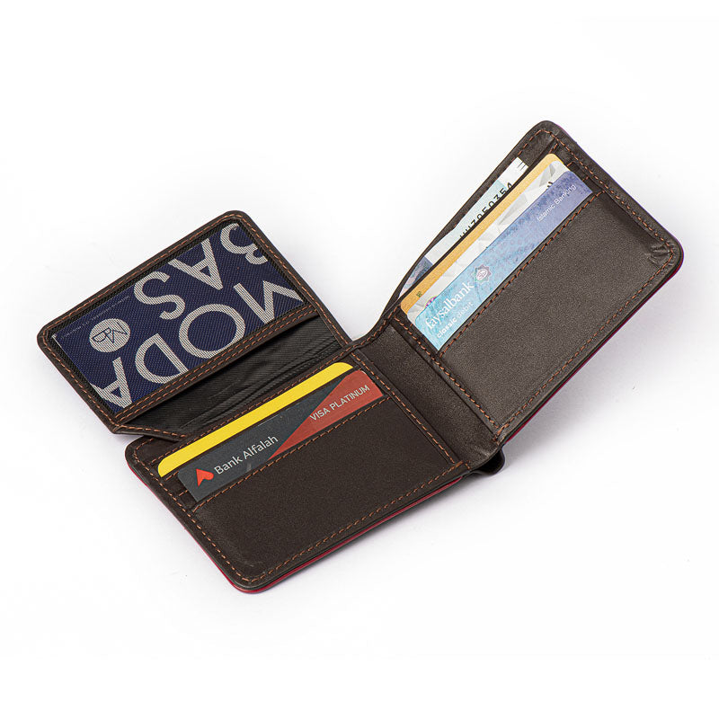 Debonair - Coffee Bean - Leather Wallet