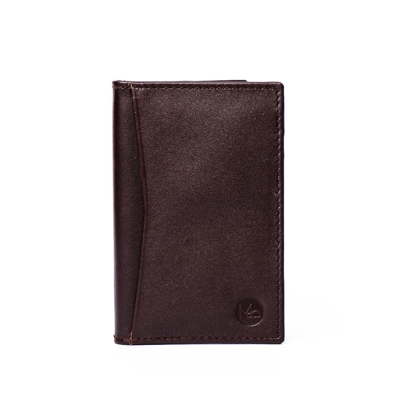 Voyager - Coffee Bean - Leather Card Holder