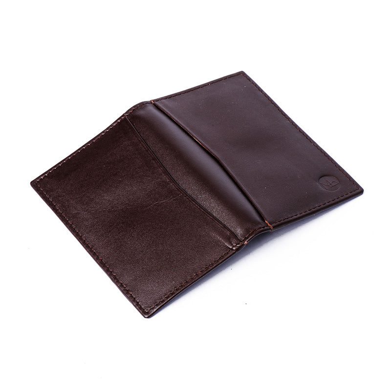 Voyager - Coffee Bean - Leather Card Holder
