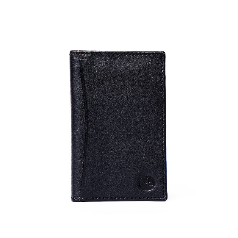 Voyager - Black - Leather Card Holder