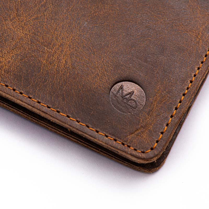 Division - Brown - Leather Wallet