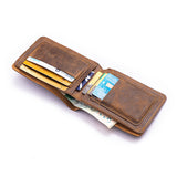 Division - Brown - Leather Wallet