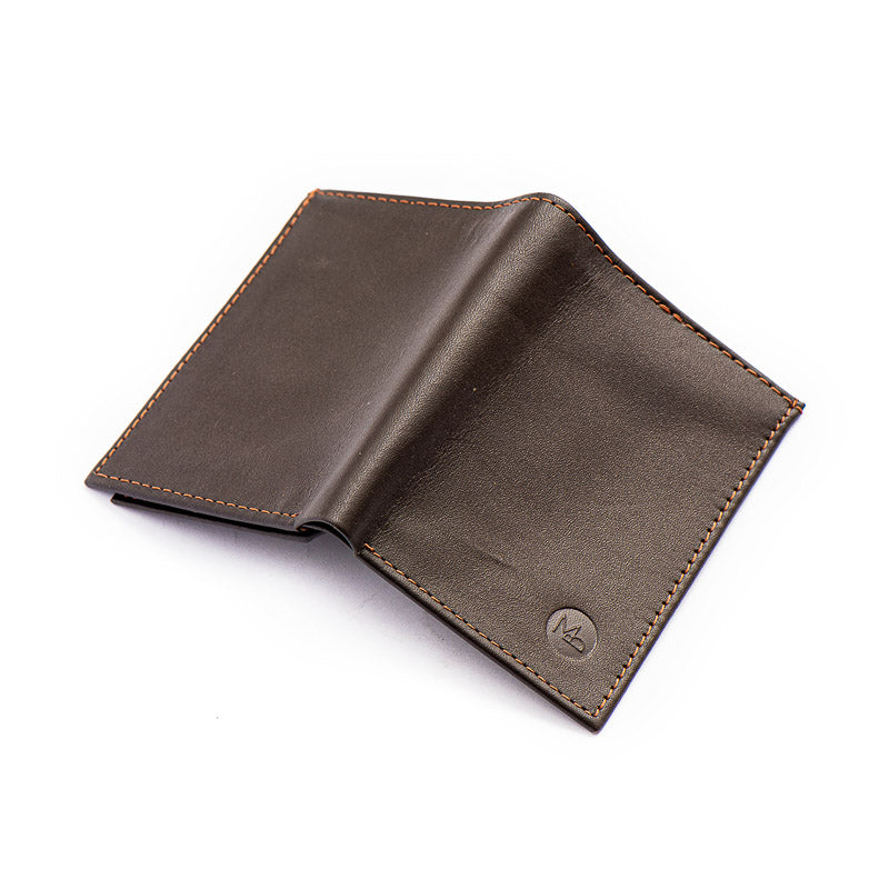 Duo - Coffee Bean - Leather Card Holder