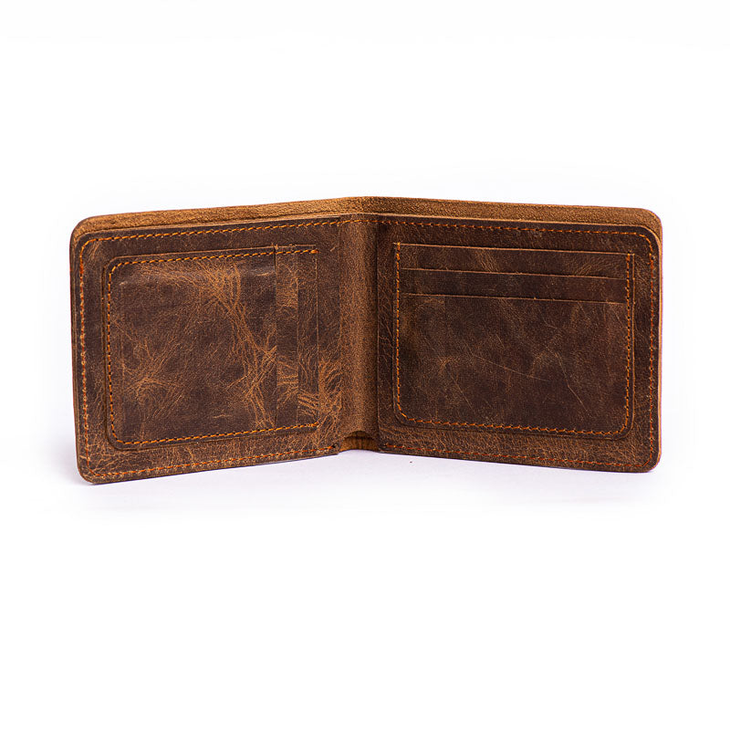 Division - Brown - Leather Wallet