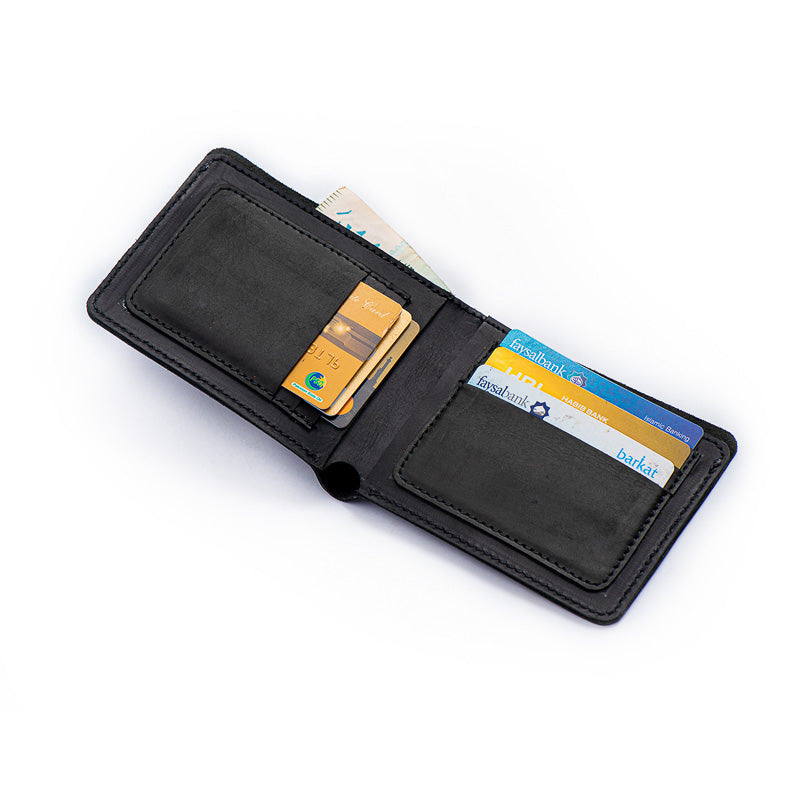 Division - Black - Leather Wallet