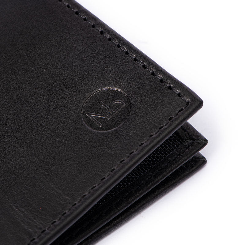 Duo - Black - Leather Card Holder