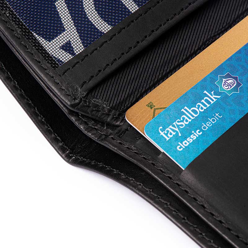 Duo - Black - Leather Card Holder