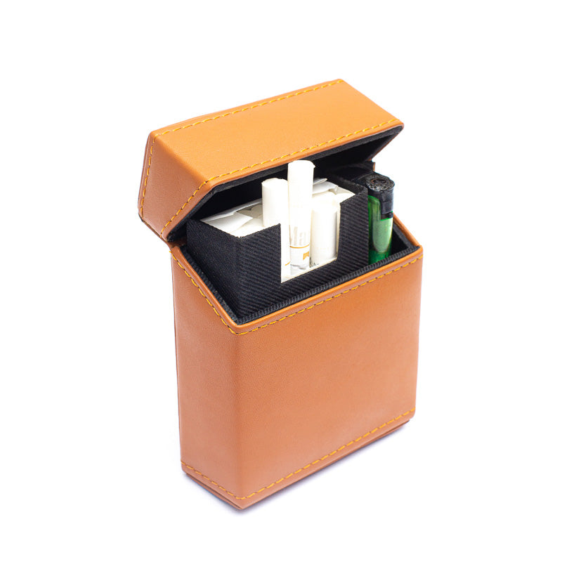 Sentinel - Cinnamon - Leather Cigarette Case
