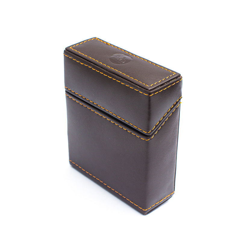Sentinel - Coffee Bean - Leather Cigarette Case