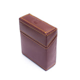 Sentinel - Deep Cranberry - Leather Cigarette Case