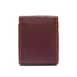 Sentinel - Deep Cranberry - Leather Cigarette Case