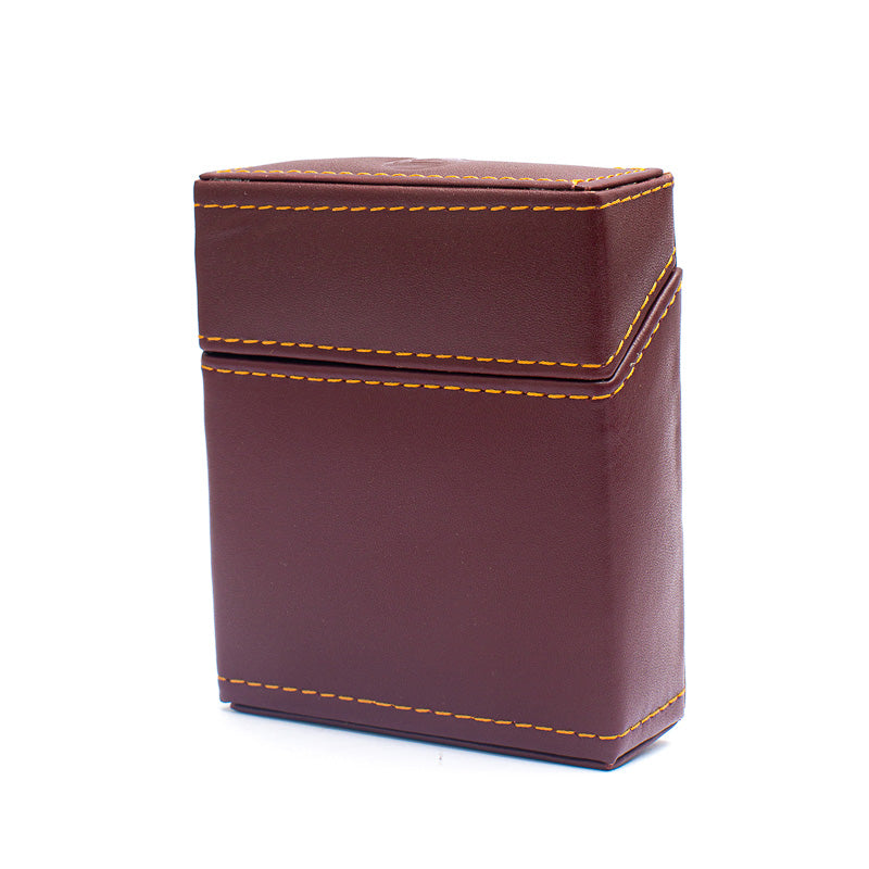 Sentinel - Deep Cranberry - Leather Cigarette Case