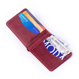 Voguish - Deep Cranberry - Leather Wallet