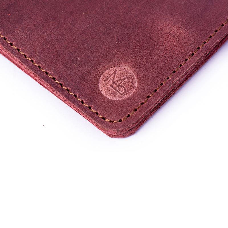 Voguish - Deep Cranberry - Leather Wallet