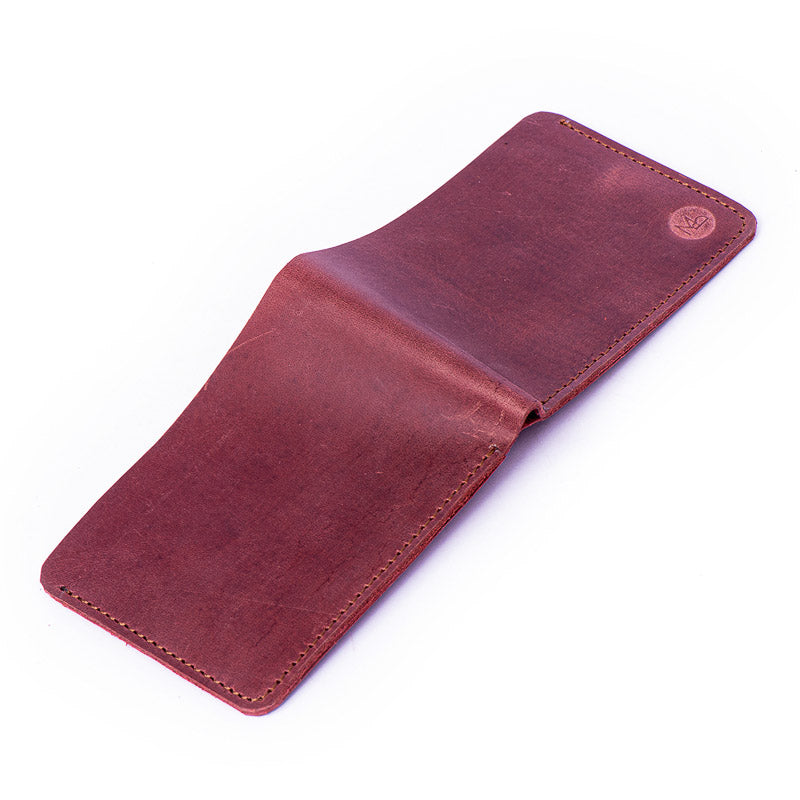 Voguish - Deep Cranberry - Leather Wallet