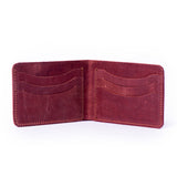 Voguish - Deep Cranberry - Leather Wallet