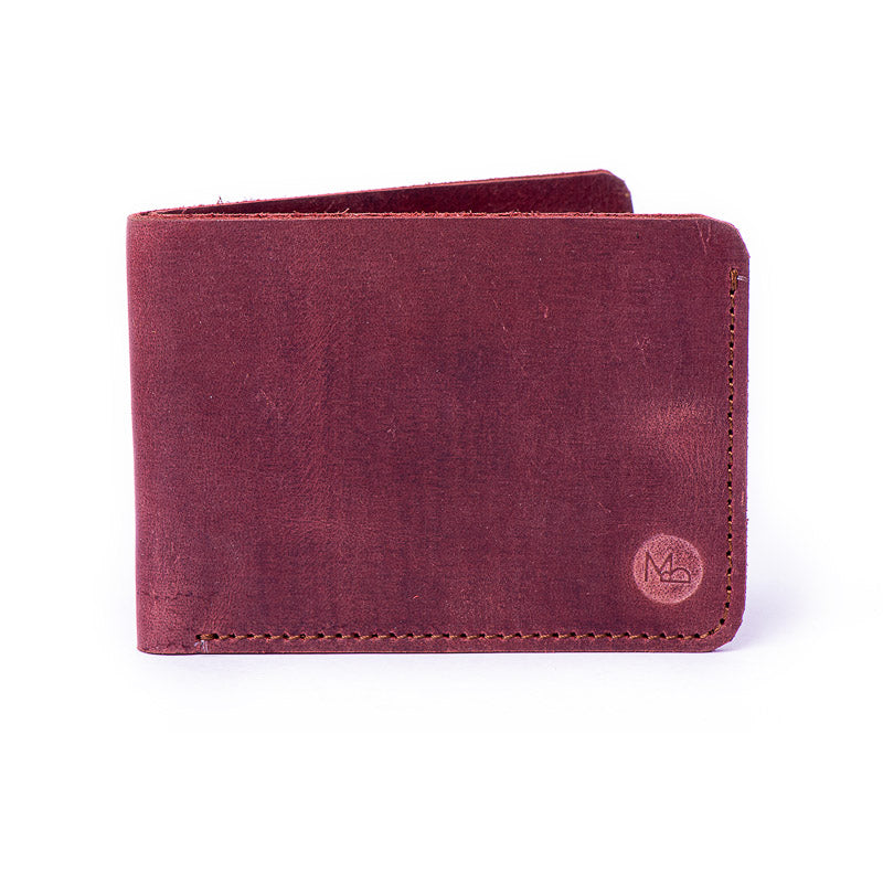 Voguish - Deep Cranberry - Leather Wallet