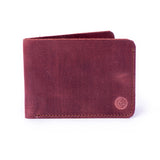 Voguish - Deep Cranberry - Leather Wallet