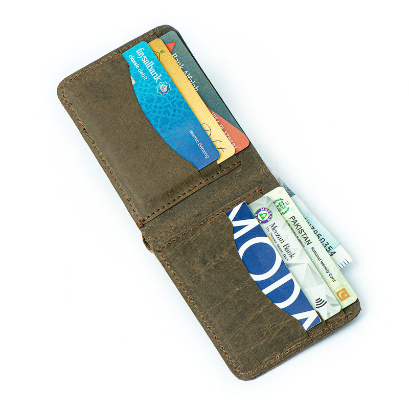 Voguish - Forest Green - Leather Wallet