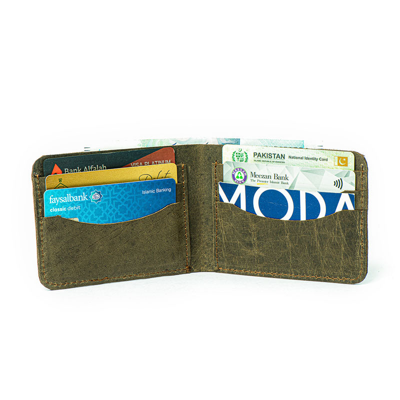 Voguish - Forest Green - Leather Wallet
