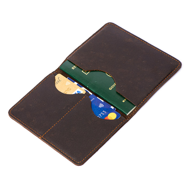 Modish - Coffee Bean - Leather Passport Holder