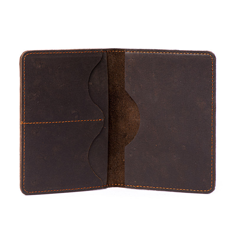 Modish - Coffee Bean - Leather Passport Holder