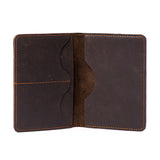 Modish - Coffee Bean - Leather Passport Holder