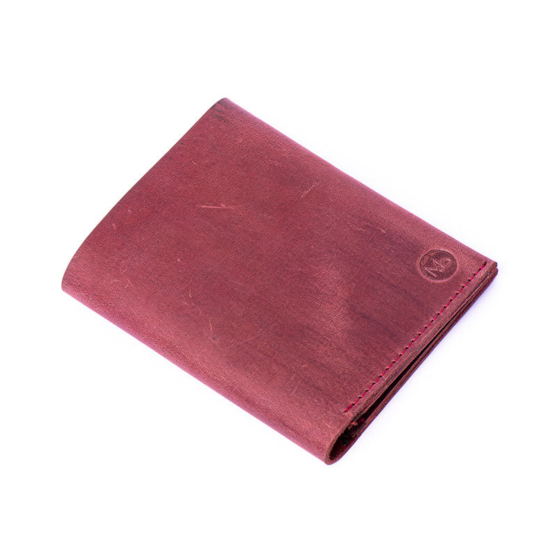 Deluxe - Deep Cranberry - Leather Wallet