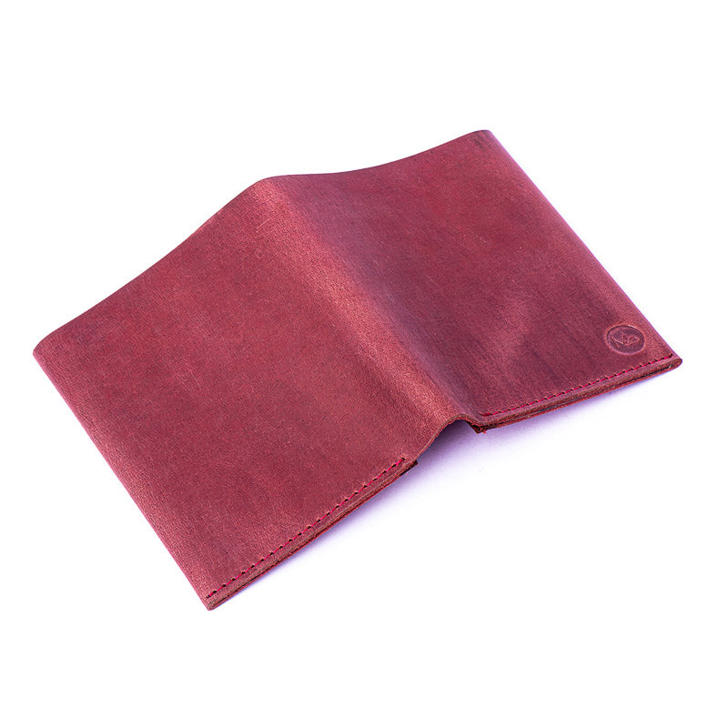 Deluxe - Deep Cranberry - Leather Wallet