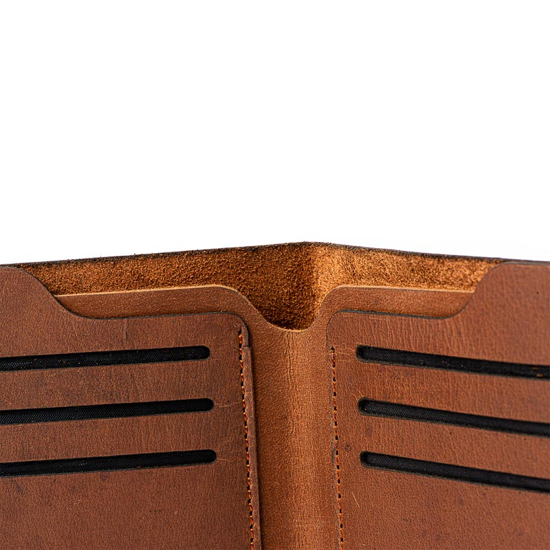 Deluxe - Cinnamon - Leather Wallet