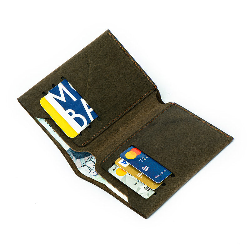 Deluxe - Forest Green - Leather Wallet