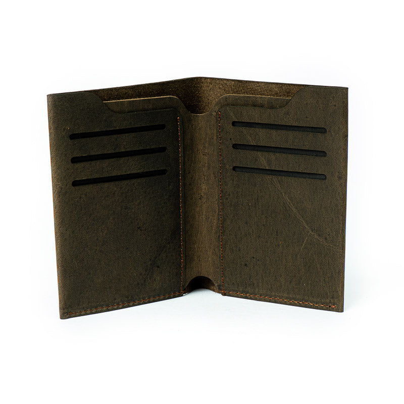 Deluxe - Forest Green - Leather Wallet