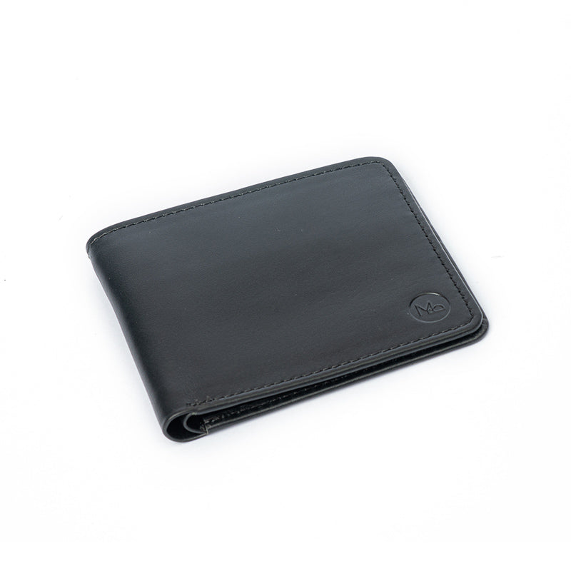 Mentor - Black - Leather Wallet