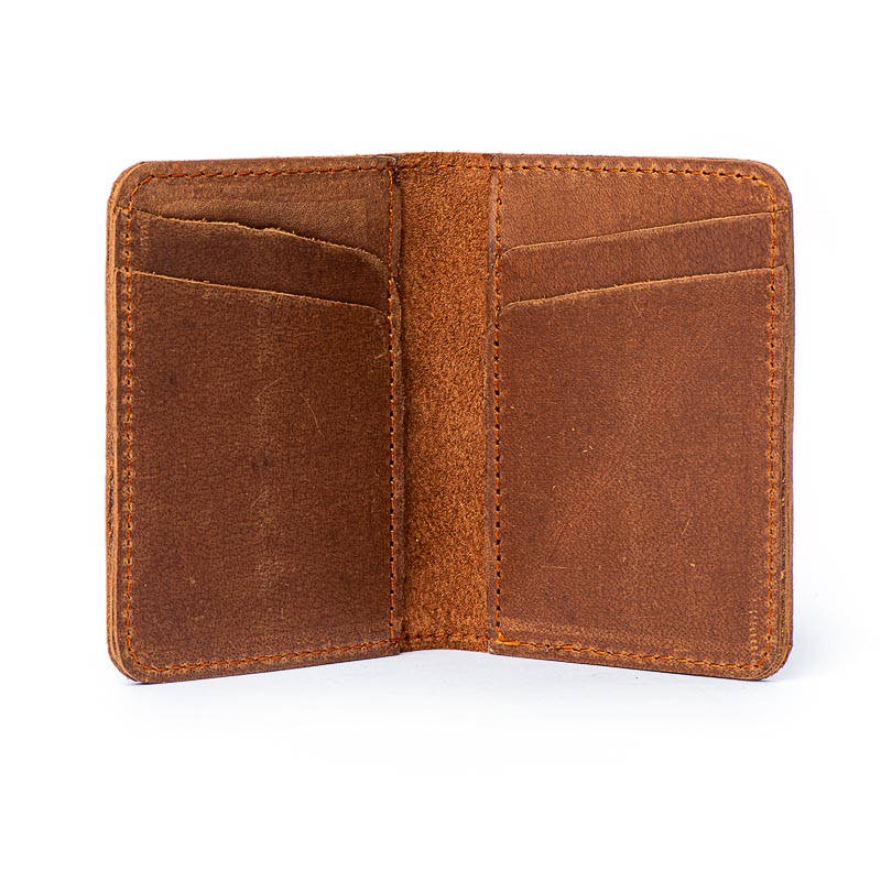 Ethos - Cinnamon - Leather Card Holder