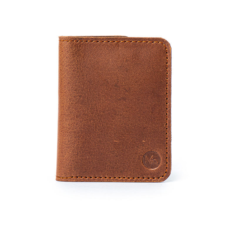 Ethos - Cinnamon - Leather Card Holder