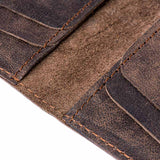 Ethos - Terrain Chocolate - Leather Card Holder