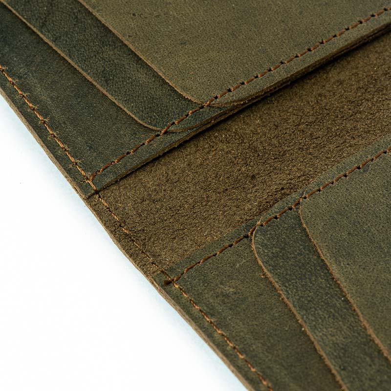 Ethos - Forest Green - Leather Card Holder